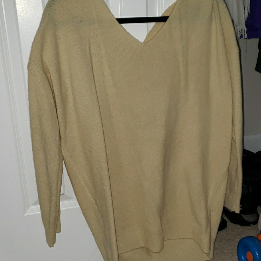 Pale Yellow Sweater